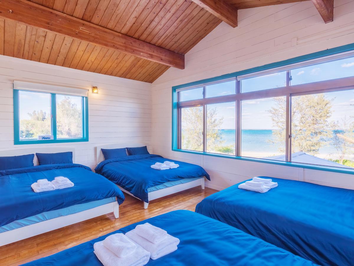Kariyushi Condominium Resort Motobu The Beach Garden House Bagian luar foto